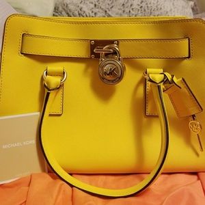 Michael Kors Hamilton Saffiano Leather Tote
